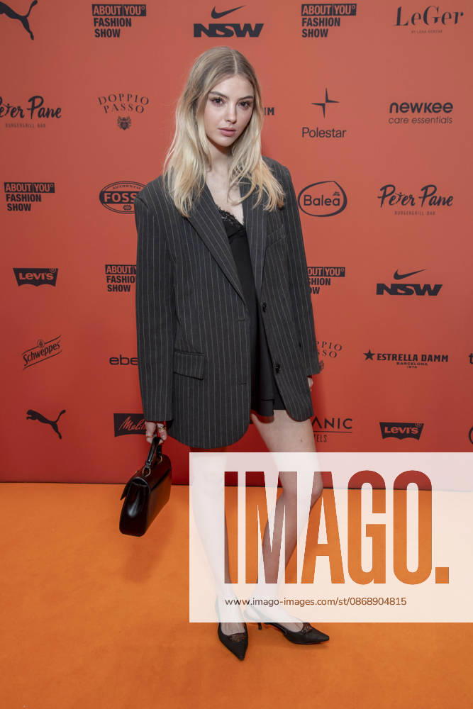 ABB ABOUTYOU Jette Sophia as a guest on the orange carpet at the ABOUT YOU Opera Fashion Show at the Admiralspalast on October 7, 2026, in Berlin, Germany