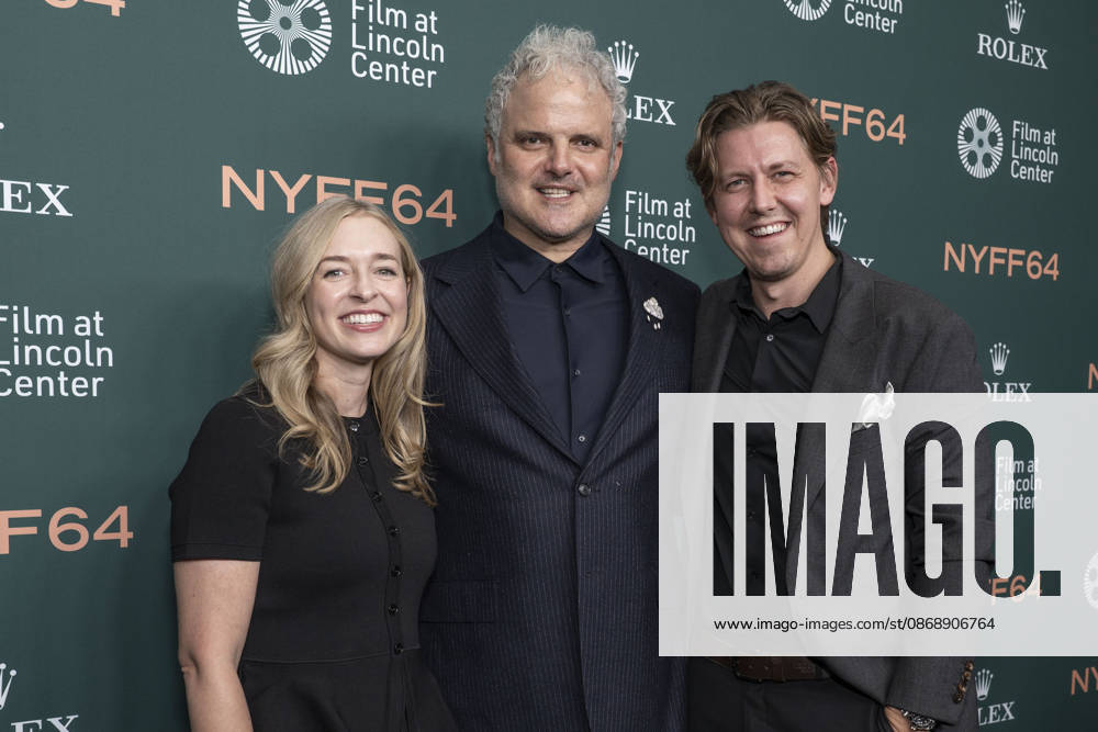 KATIE MCNEILL, SAM LEVY and LEOPOLD HUGHES attend the premiere of The Only Living Pickpocket in New York at the 64th annual New York Film Festival at Alice Tully Hall, Lincoln Center in New York. 7 October 2026 New York USA - ZUMAa265 20261007_zep_a265_044