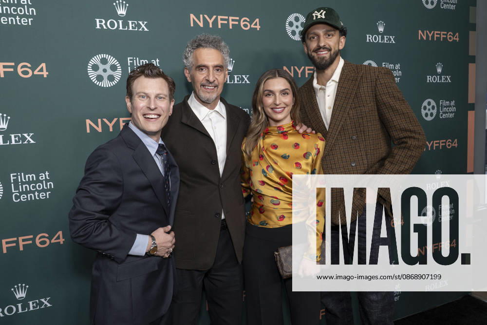 NOAH SEGAN, JOHN TURTURRO, CAMERON AIMONETTI and LANDRY SHAMET attend the premiere of The Only Living Pickpocket in New York at the 64th annual New York Film Festival at Alice Tully Hall, Lincoln Center in New York. 7 October 2026 New York USA - ZUMAa265 20261007_zep_a265_077