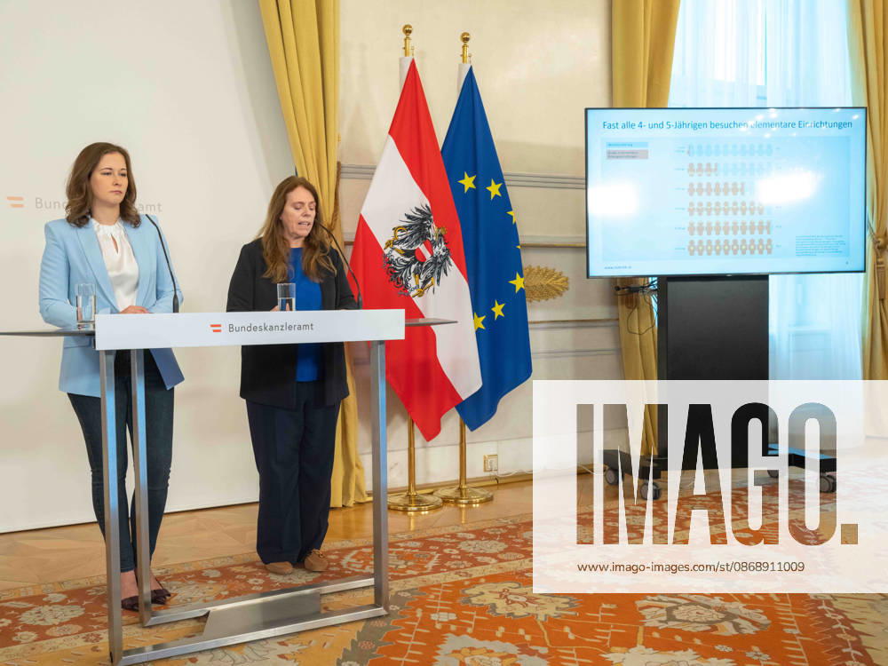 Presentation on Early Childhood Education by Claudia Plakolm (ÖVP), Federal Minister for Europe, Integration, and Family at the Federal Chancellery, Claudia Plakolm (ÖVP), and Manuela Lenk, Director General of Specialized Statistics at Statistics Austria, on October 8, 2026, at the presentation of the 2025–26 Monitoring Report on Early Childhood Education