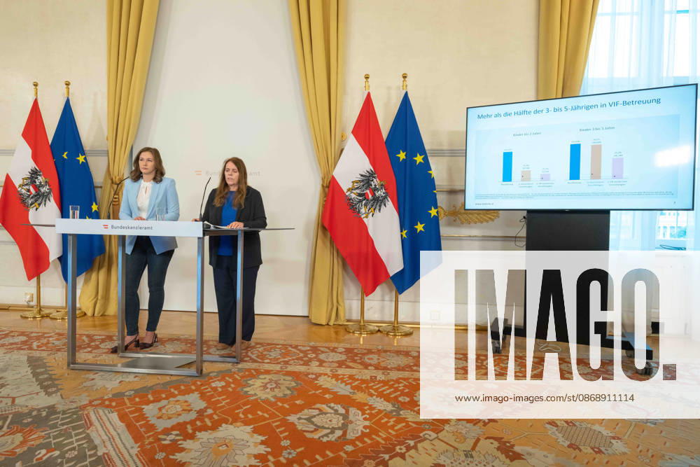 Presentation on Early Childhood Education by Claudia Plakolm (ÖVP), Federal Minister for Europe, Integration, and Family at the Federal Chancellery, Claudia Plakolm (ÖVP), and Manuela Lenk, Director General of Specialized Statistics at Statistics Austria, on October 8, 2026, at the presentation of the 2025–26 Monitoring Report on Early Childhood Education