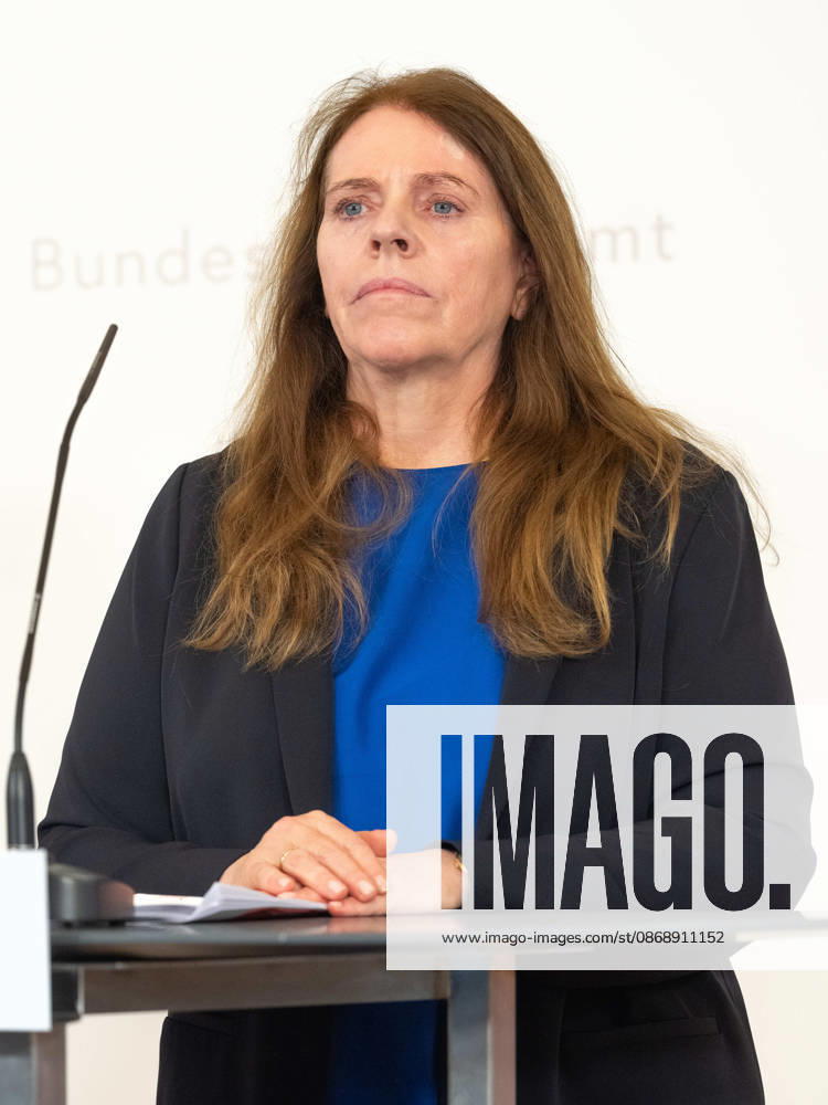 Presentation on Early Childhood Education by Manuela Lenk, Director General of Subject-Specific Statistics at Statistics Austria, on October 8, 2026, during the presentation of the 2025–26 Early Childhood Education Monitoring Report by Statistics Austria at the Federal Chancellery in Vienna, Vienna, Austria