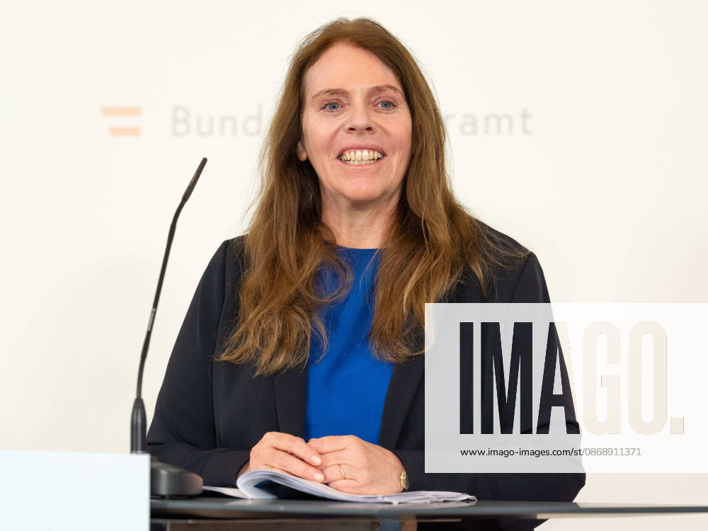 Presentation on Early Childhood Education by Manuela Lenk, Director General of Subject-Specific Statistics at Statistics Austria, on October 8, 2026, during the presentation of the 2025–26 Early Childhood Education Monitoring Report by Statistics Austria at the Federal Chancellery in Vienna, Vienna, Austria