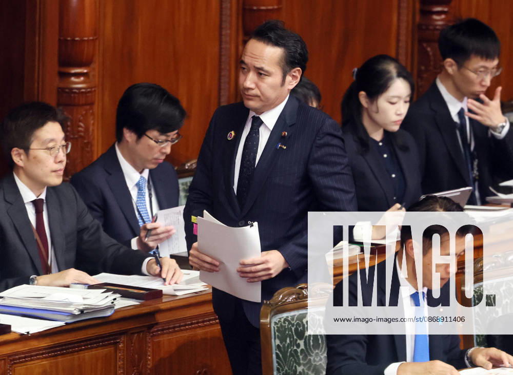 Tokyo, Japan - Japanese Agriculture Minister Kazuo Yana answers a question at Lower House s plenary session at the National Diet in Tokyo on Monday, October 8, 2026. (photo by Yoshio Tsunoda AFLO) aflo_354274220
