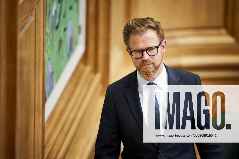Opening Debate in the Danish Parliament: Benny Engelbrecht of the Social Democratic Party during the opening debate of the Folketing in the Folketing Hall at Christiansborg on Thursday, October 8, 2026. Photo by Thomas Traasdahl, Ritzau Scanpix, Copenhagen, Denmark