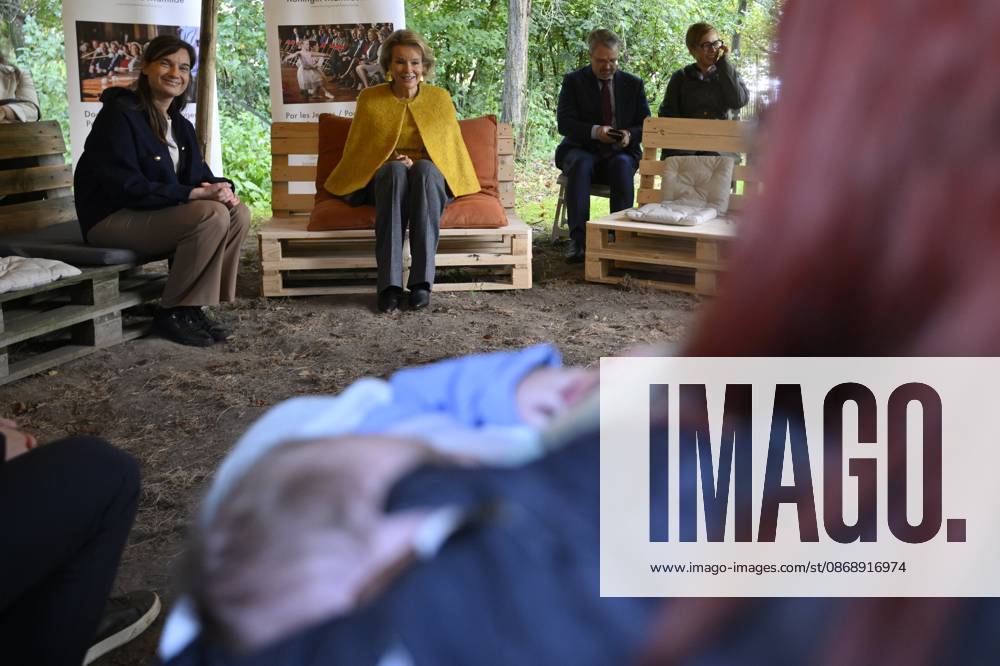 Queen Mathilde Visits Winners Of the 2026 Queen Mathilde Prize GREZ-DOICEAU, BELGIUM - OCTOBER 08: Queen Mathilde of Belgium pictured visiting two organizations that won the 2026 Queen Mathilde Prize : Vzw Alba, on October 08, 2026 in Grez-Doiceau, Belgium, 08 10 2026 Grez-Doiceau Belgium