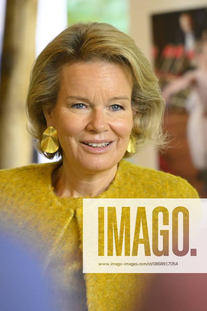 Queen Mathilde Visits Winners Of the 2026 Queen Mathilde Prize GREZ-DOICEAU, BELGIUM - OCTOBER 08: Queen Mathilde of Belgium pictured visiting two organizations that won the 2026 Queen Mathilde Prize : Vzw Alba, on October 08, 2026 in Grez-Doiceau, Belgium, 08 10 2026 Grez-Doiceau Belgium