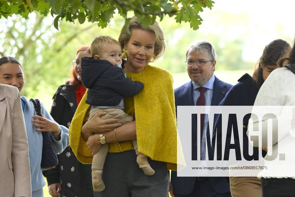 Queen Mathilde Visits Winners Of the 2026 Queen Mathilde Prize GREZ-DOICEAU, BELGIUM - OCTOBER 08: Queen Mathilde of Belgium pictured visiting two organizations that won the 2026 Queen Mathilde Prize : Vzw Alba, on October 08, 2026 in Grez-Doiceau, Belgium, 08 10 2026 Grez-Doiceau Belgium