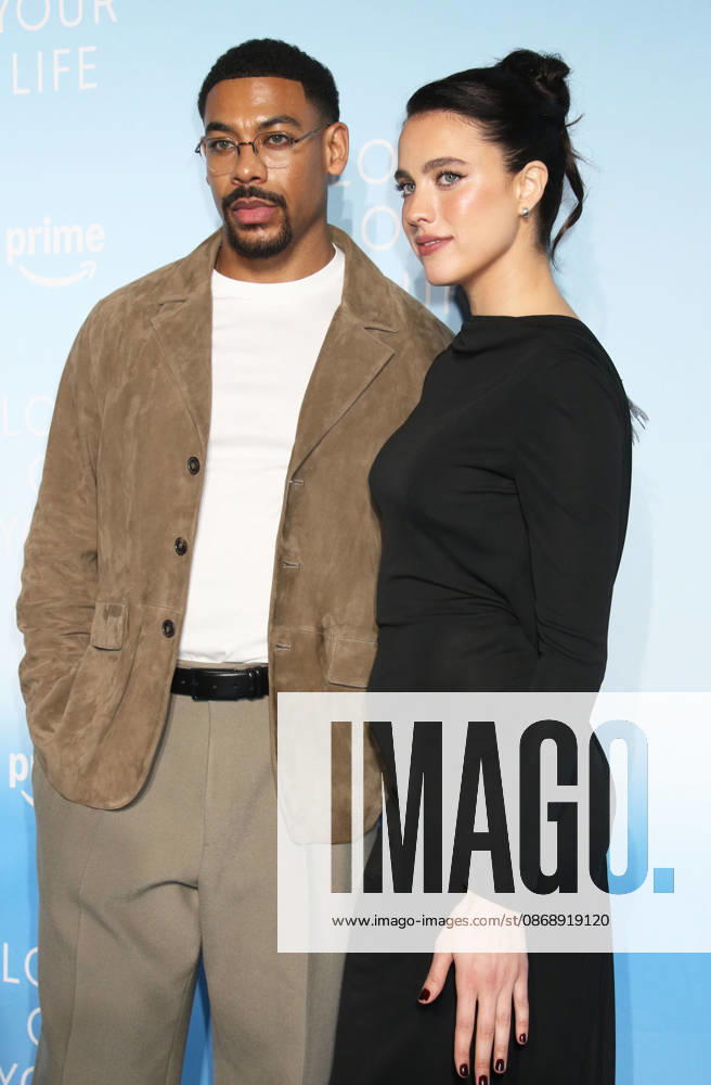 New York October 07, 2026. Aaron Pierre, Margaret Qualley, attend Prime s premere of Love of Your Life at IFC Theater in New York. October 07, 2026.