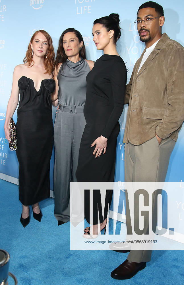 New York October 07, 2026. Jessie Henderson, Rachel Morrison, Margaret Qualley, Aaron Pierre attend Prime s premere of Love of Your Life at IFC Theater in New York. October 07, 2026.