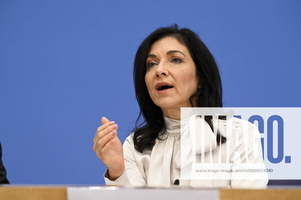 ABB BPK Federal Minister of Economy and Energy Katherina Reiche Presentation of the Federal Government’s Fall 2026 Forecast at the BPK Federal Press Conference in Berlin on October 8, 2026, Berlin, Germany