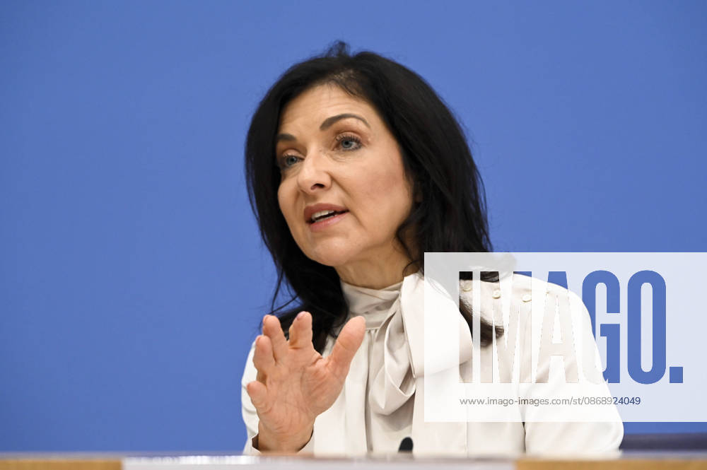 ABB BPK Federal Minister of Economy and Energy Katherina Reiche Presentation of the Federal Government’s Fall 2026 Forecast at the BPK Federal Press Conference in Berlin on October 8, 2026, Berlin, Germany