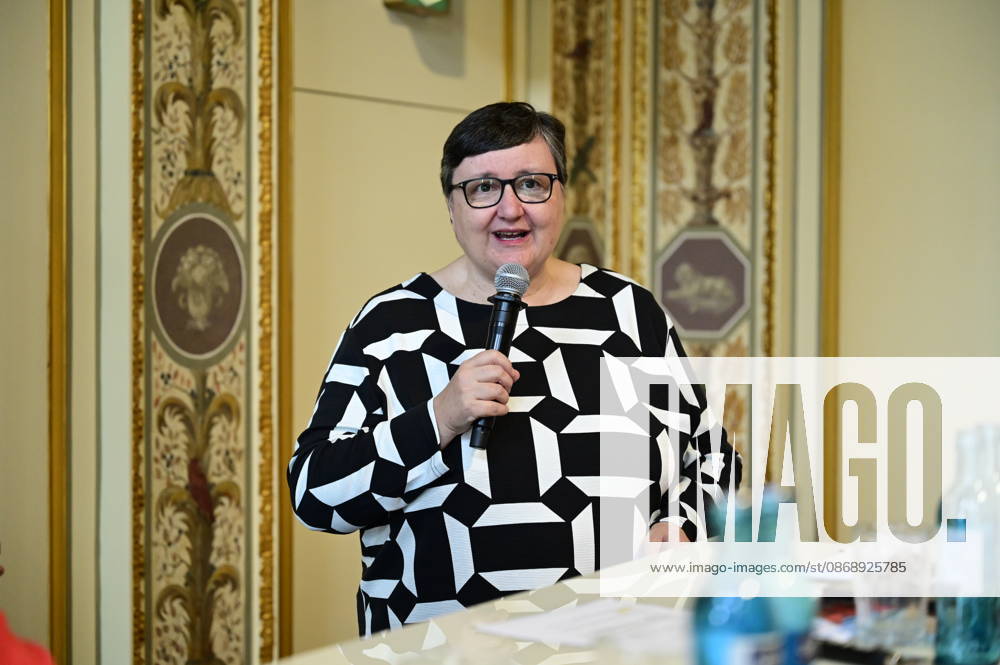 Lea Ackermann at the press conference and presentation of the 16th HOPE Award for the 18th HOPE Gala Dresden at the Schauspielhaus Dresden, Dresden