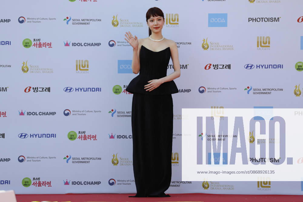 Red carpet at Seoul Drama Awards in South Korea South Korean actress Lee Yul-eum poses for photos on the red carpet during the 21st Seoul International Drama Awards in Seoul, South Korea, on October 08, 2026. Seoul South Korea