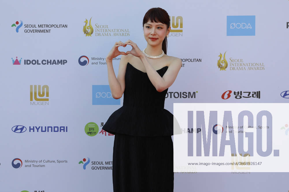 Red carpet at Seoul Drama Awards in South Korea South Korean actress Lee Yul-eum poses for photos on the red carpet during the 21st Seoul International Drama Awards in Seoul, South Korea, on October 08, 2026. Seoul South Korea