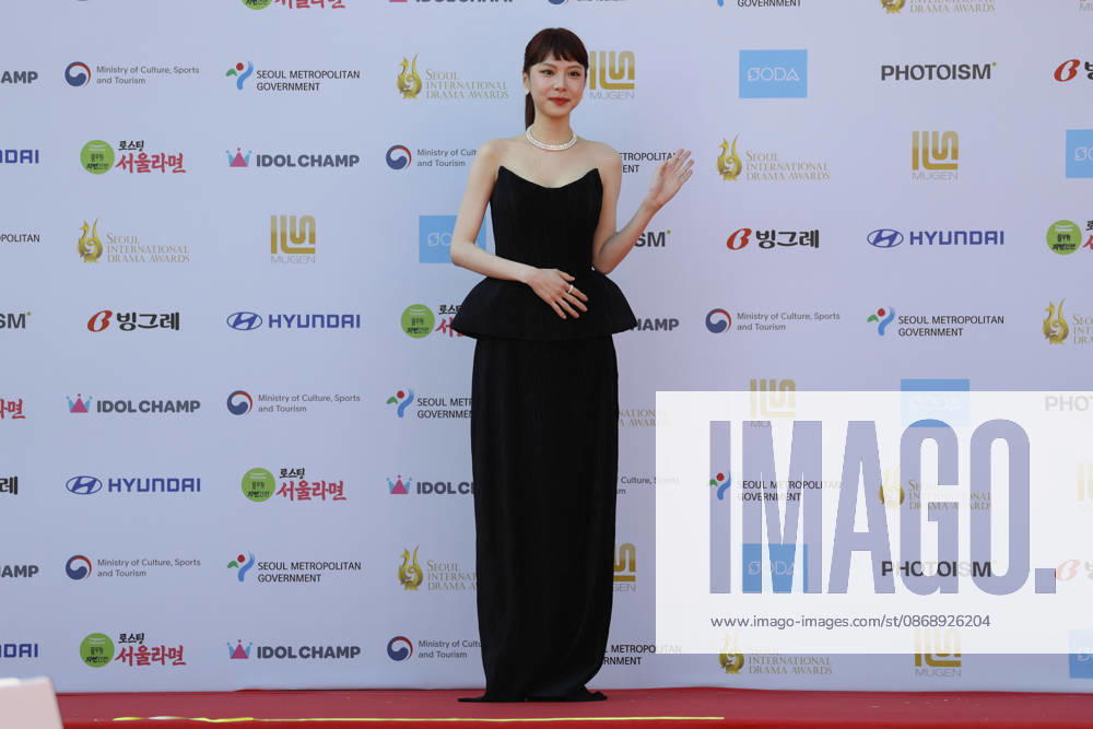 Red carpet at Seoul Drama Awards in South Korea South Korean actress Lee Yul-eum poses for photos on the red carpet during the 21st Seoul International Drama Awards in Seoul, South Korea, on October 08, 2026. Seoul South Korea