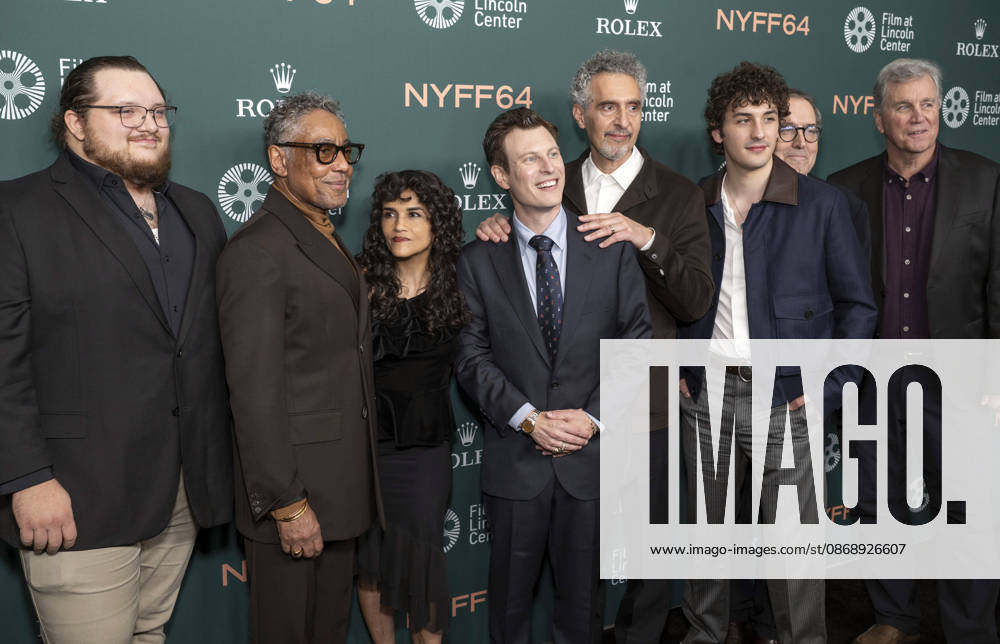 Dom Acquista, Giancarlo Esposito, Karina Arroyave, Noah Segan, John Turturro, Will Price, Michael Barker and Tom Bernard attend the 64th New York Film Festival Noah Segan s The Only Living Pickpocket in New York New York Premiere. Held at Alice Tully Hall at Lincoln Center in New York. Zuma Press. October 7, 2026 New York United States - ZUMAp281 20261007_zea_p281_001