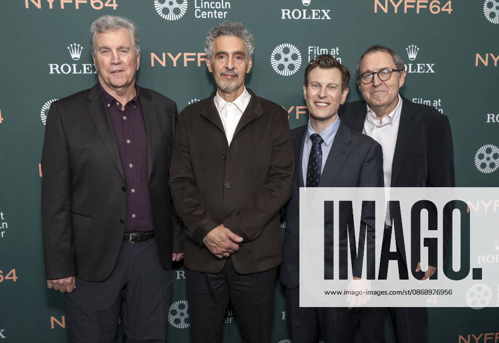 Tom Bernard, John Turturro, Noah Segan and Michael Barker attend the 64th New York Film Festival Noah Segan s The Only Living Pickpocket in New York New York Premiere. Held at Alice Tully Hall at Lincoln Center in New York. Zuma Press. October 7, 2026 New York United States - ZUMAp281 20261007_zea_p281_026