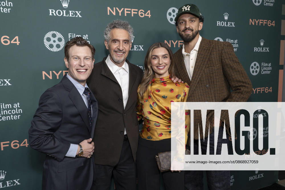 Noah Segan, John Turturro and Landry Shamet attend the 64th New York Film Festival Noah Segan s The Only Living Pickpocket in New York New York Premiere. Held at Alice Tully Hall at Lincoln Center in New York. Zuma Press. October 7, 2026 New York United States - ZUMAp281 20261007_zea_p281_066