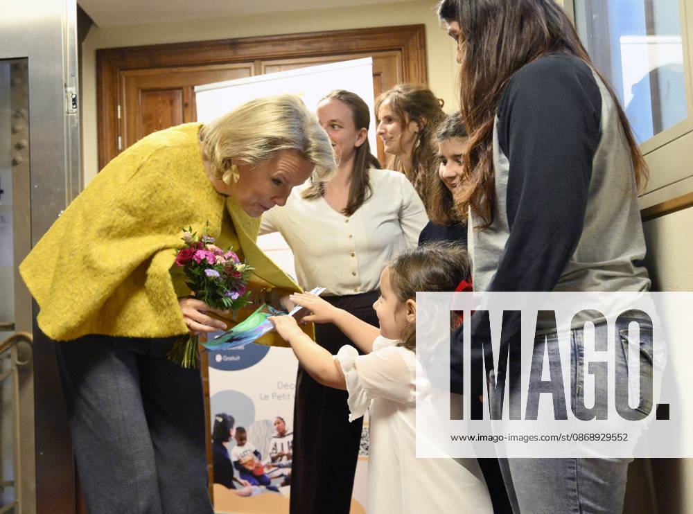 Queen Mathilde Visits Winners Of the 2026 Queen Mathilde Prize BRUSSELS, BELGIUM - OCTOBER 08: Queen Mathilde of Belgium pictured visiting two organizations that won the 2026 Queen Mathilde Prize : « le Petit Vélo Jaune », on October 08, 2026 in Brussels, Belgium, 08 10 2026 Brussels Belgium