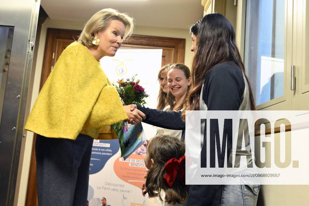 Queen Mathilde Visits Winners Of the 2026 Queen Mathilde Prize BRUSSELS, BELGIUM - OCTOBER 08: Queen Mathilde of Belgium pictured visiting two organizations that won the 2026 Queen Mathilde Prize : « le Petit Vélo Jaune », on October 08, 2026 in Brussels, Belgium, 08 10 2026 Brussels Belgium