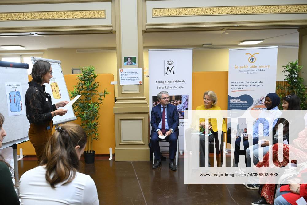 Queen Mathilde Visits Winners Of the 2026 Queen Mathilde Prize BRUSSELS, BELGIUM - OCTOBER 08: Queen Mathilde of Belgium pictured visiting two organizations that won the 2026 Queen Mathilde Prize : « le Petit Vélo Jaune », on October 08, 2026 in Brussels, Belgium, 08 10 2026 Brussels Belgium