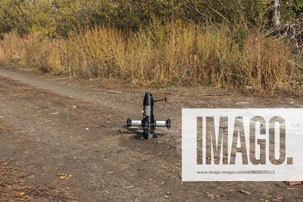 Ukrainian drone units are on duty at the front lines in Donetsk Region DONETSK REGION, UKRAINE - OCTOBER 8: A Ukrainian drone used to attack enemy drones at a combat position in the Donetsk region, Ukraine, 8 October 2026 Diego Herrera Carcedo Anadolu Donetsk Ukraine. Editorial use only. Please get in touch for any other usage.
