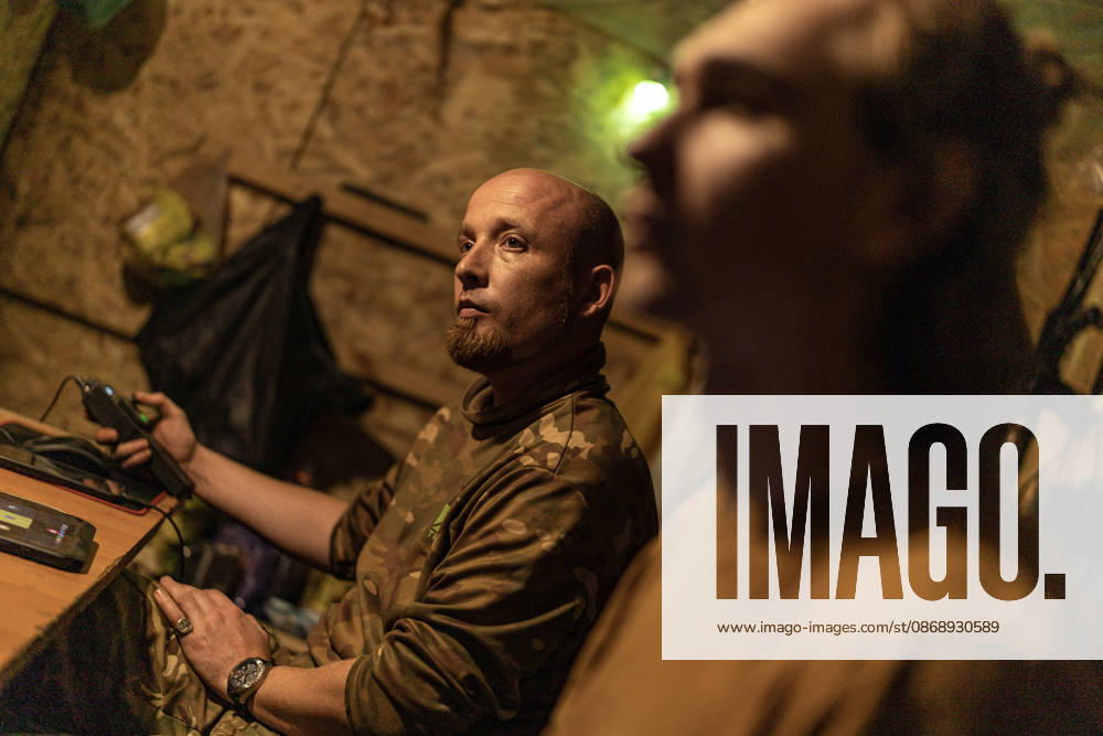 Ukrainian drone units are on duty at the front lines in Donetsk Region DONETSK REGION, UKRAINE - OCTOBER 8: Diego Herrera Carcedo Anadolu Donetsk Ukraine. Editorial use only. Please get in touch for any other usage.