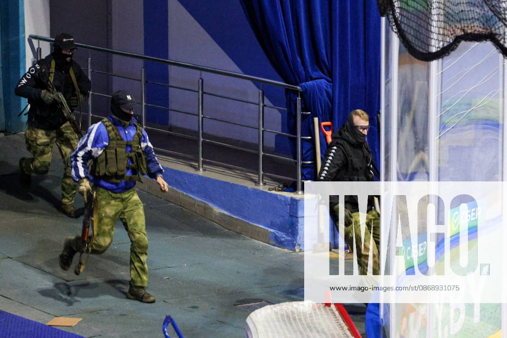 BELARUS, MINSK - OCTOBER 8, 2026: The final phase of the Eurasia-Antiterror 2026 counter-terrorism exercise by relevant agencies of the CIS and SCO member states. The drill is held as part of the 2026 CIS and SCO Counter-Terrorism Forum Minsk Belarus - ZUMAt113 20261008_zaa_t113_293