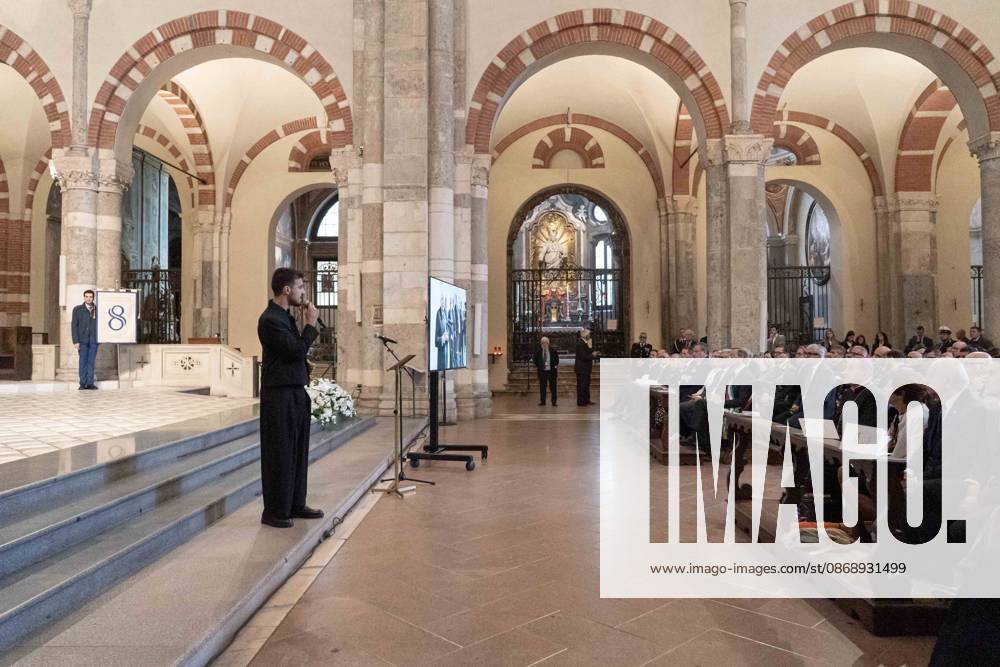 IPA89429958 - Milan, October 8, 1926, Basilica of St. Ambrose, Eucharistic celebration marking the 25th anniversary of the Linate plane crash