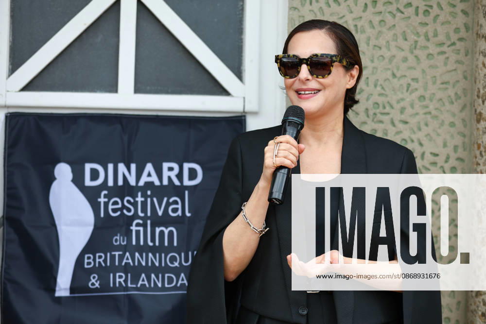 Jury president AMIRA CASAR during the cabin inauguration at the 37th Dinard British and Irish Film Festival in Dinard, France. Dinard France - ZUMAc179 20261008_zep_c179_019