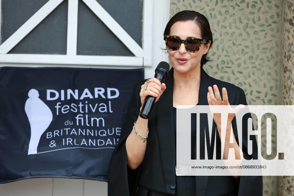 Jury president AMIRA CASAR during the cabin inauguration at the 37th Dinard British and Irish Film Festival in Dinard, France. Dinard France - ZUMAc179 20261008_zep_c179_020