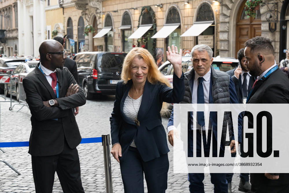 IPA89429558 - Michela Vittoria Brambilla arriving at the Teatro Sistina for the celebrations marking the 150th anniversary of the *Corriere della Sera*, in Rome, Italy, on October 8, 2026. Flavio Brancaleone Fotogramma