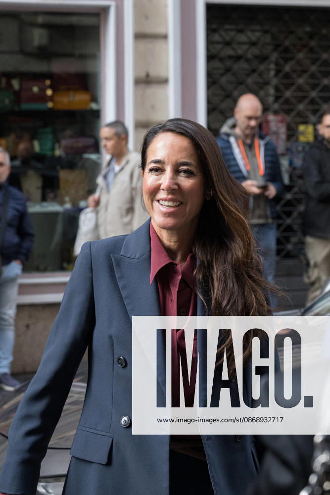 IPA89429514 - Senator Licia Ronzulli arriving at the Teatro Sistina for the celebrations marking the 150th anniversary of the *Corriere della Sera*, in Rome, Italy, on October 8, 2026. Flavio Brancaleone Fotogramma