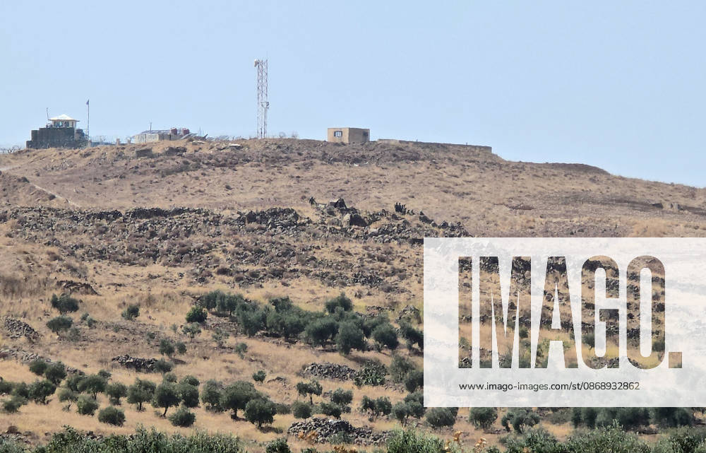 Israeli army conducts raids in Syria s Quneitra countryside QUNEITRA, SYRIA - OCTOBER 8: Israeli forces patrol the village as they conduct raids in residential areas and fire harassment shots at open areas in the countryside of Quneitra, southern Syria, on October 8, 2026. Huseyin Mesal Anadolu Quneitra Syria. Editorial use only. Please get in touch for any other usage.