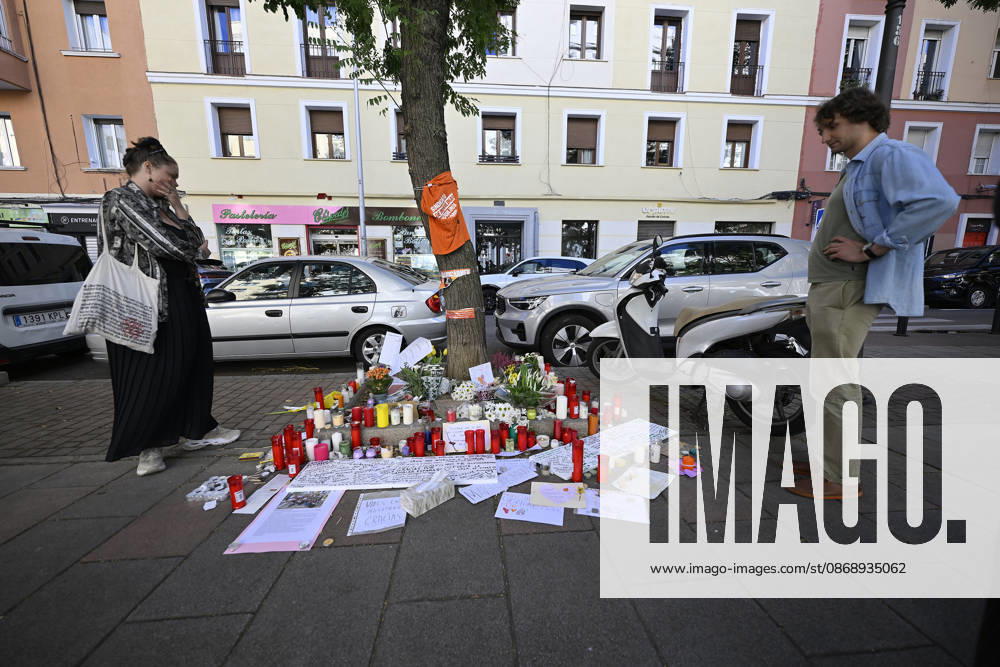 87-year-old symbol of Spain’s housing crisis dies 2 weeks after eviction MADRID, SPAIN - OCTOBER 8: Flowers and notes are left outside the apartment building and on the street where 87-year-old Mari Carmen Abascal lived as a tenant following her death in hospital in Madrid, Spain, on October 8, 2026. Known publicly as Maricarmen, she had lived for around seven decades in the apartment in Madrid’s Retiro district. Burak Akbulut Anadolu Madrid Spain. Editorial use only. Please get in touch for any other usage.