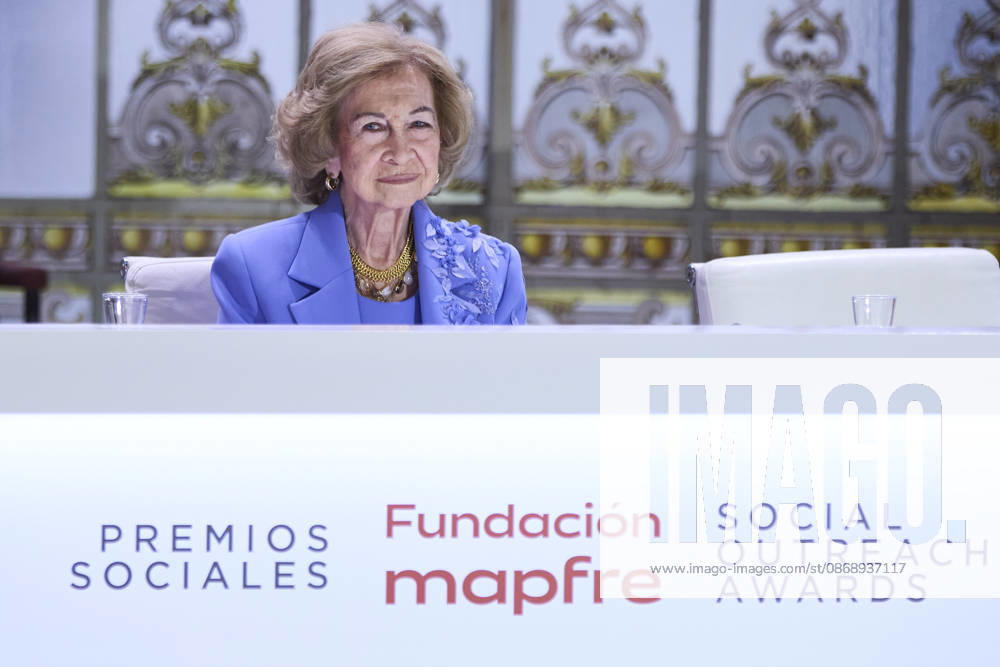 QUEEN SOFIA attends Mapfre Foundation Social awards Madrid Spain - ZUMAc260 20261008_zep_c260_008