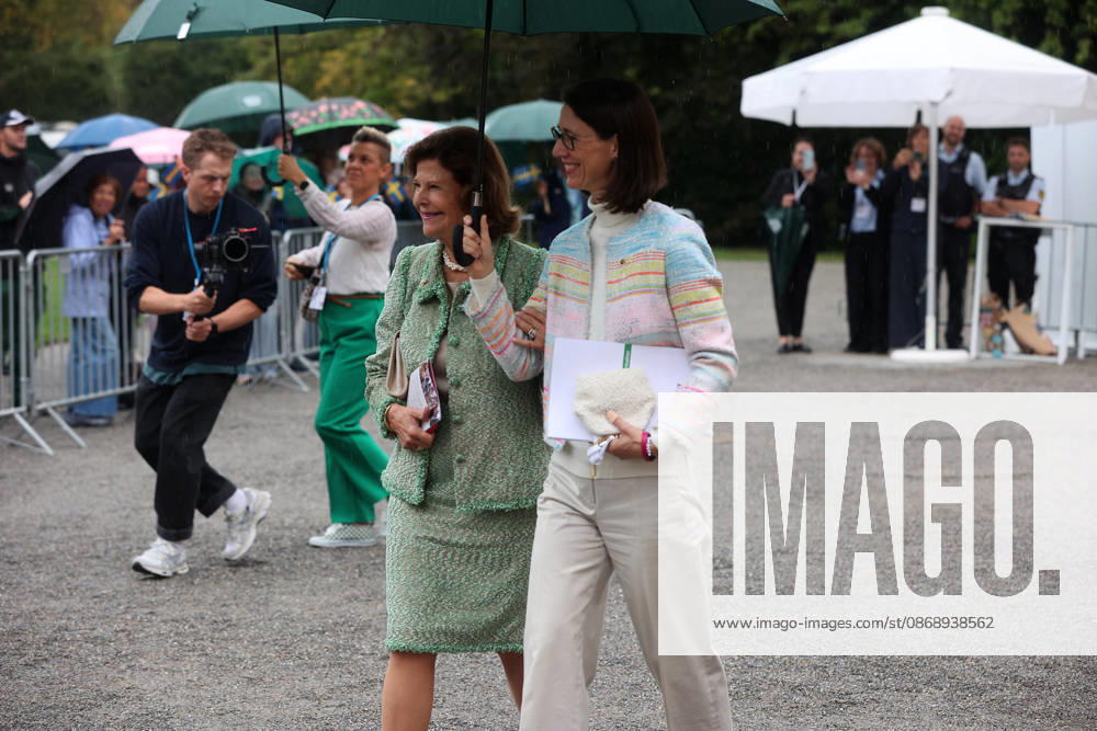 Queen Silvia of Sweden Visits Mainau Island, Konstanz, Mainau, October 8, 2026 Her Majesty Queen Silvia of Sweden visits Mainau Island near Konstanz in Baden-Württemberg, Germany
