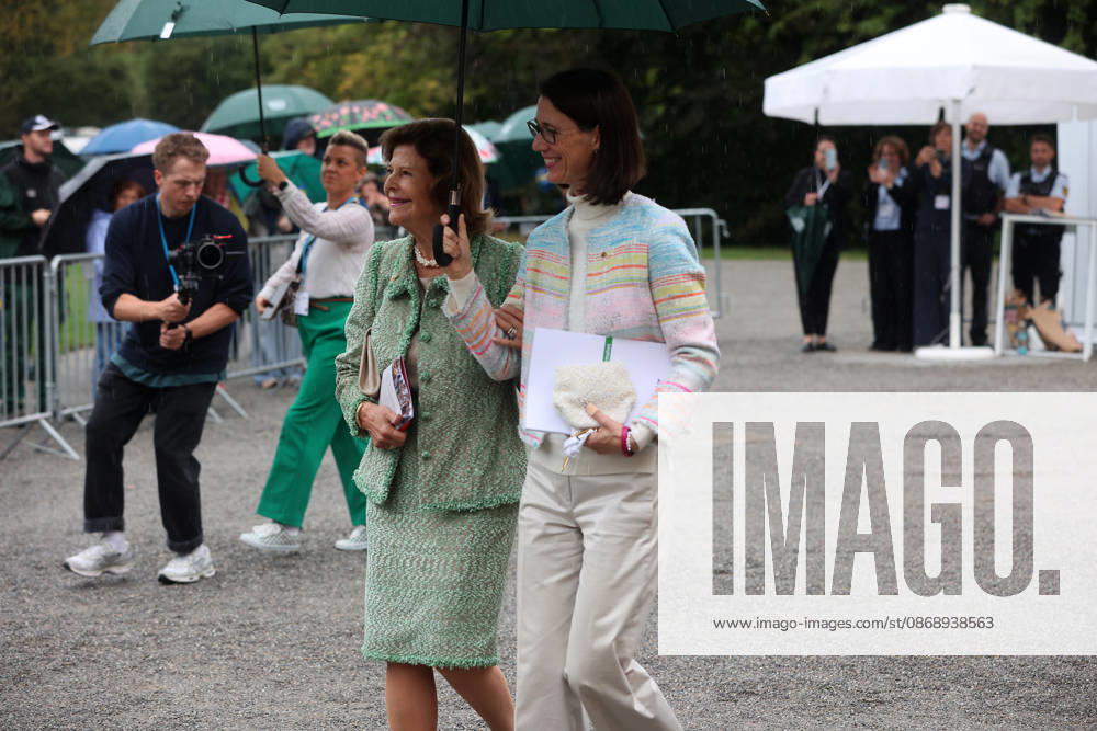 Queen Silvia of Sweden Visits Mainau Island, Konstanz, Mainau, October 8, 2026 Her Majesty Queen Silvia of Sweden visits Mainau Island near Konstanz in Baden-Württemberg, Germany