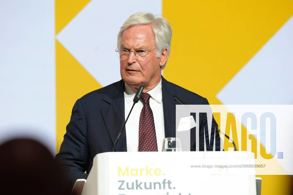 Brand Economy Day 2026: Franz Peter Falke of FALKE KGaA on stage at Brand Economy Day 2026, Berlin, October 8, 2026, Berlin, Berlin, Germany