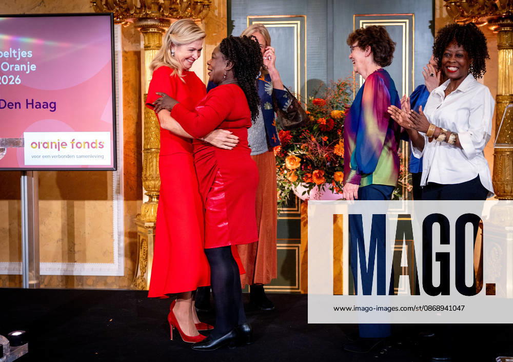 Presentation of the Appeltjes van Oranje awards. The Hague, The Netherlands. 8 Oct 2026 Queen Maxima at the presentation of the Appeltjes van Oranje awards at Noordeinde Palace in The Hague. The Hague The Netherlands
