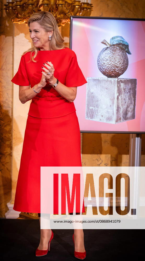 Presentation of the Appeltjes van Oranje awards. The Hague, The Netherlands. 8 Oct 2026 Queen Maxima at the presentation of the Appeltjes van Oranje awards at Noordeinde Palace in The Hague. The Hague The Netherlands