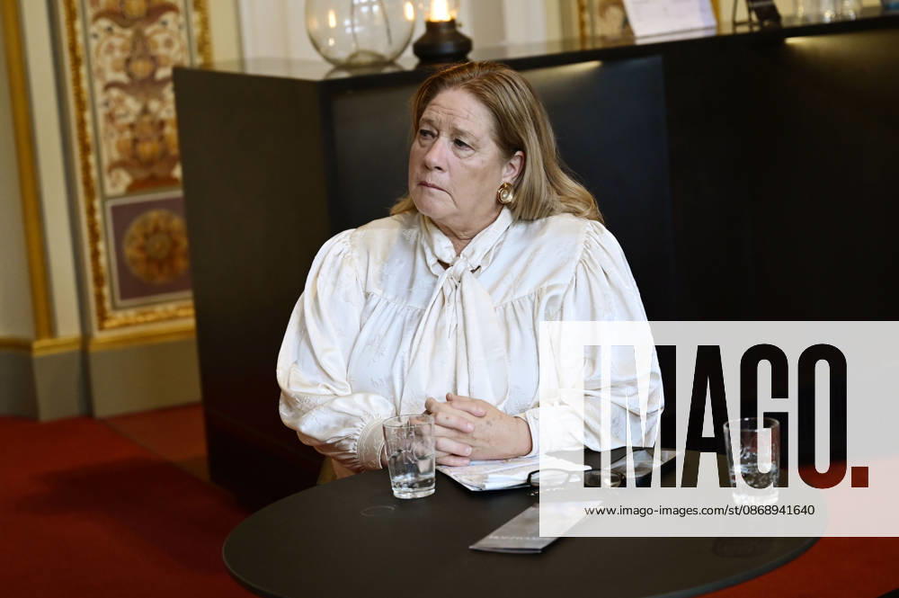 Kathy Kelly at the press conference and presentation of the 16th HOPE Award at the 18th Hope Gala 2026 at the Schauspielhaus Dresden, Dresden, October 8, 2026 Foto:xM.xWehnertx xFuturexImagex hope_pk_6001