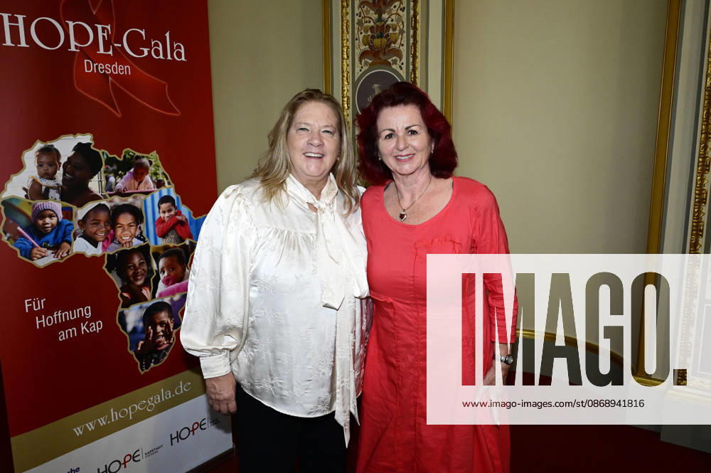 Kathy Kelly and Viola Klein at the press conference and presentation of the 16th HOPE Award for the 18th Hope Gala 2026 at the Schauspielhaus Dresden, Dresden, October 8, 2026 Foto:xM.xWehnertx xFuturexImagex hope_pk_6013