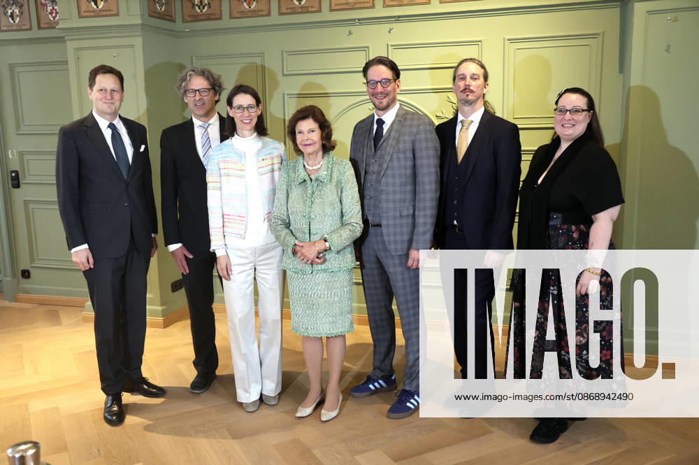 Georg Friedrich, Prince of Prussia; Philipp Haug; Countess Bettina Bernadotte; Queen Silvia of Sweden; Count Björn Bernadotte; Count Christian Bernadotte; and Countess Diana Bernadotte at the Mentor Foundation’s anniversary celebration on Mainau Island, Mainau, October 8, 2026 Foto:xAgenturxWehnertx xGränzdörferx xFuturexImagex silvia_6002