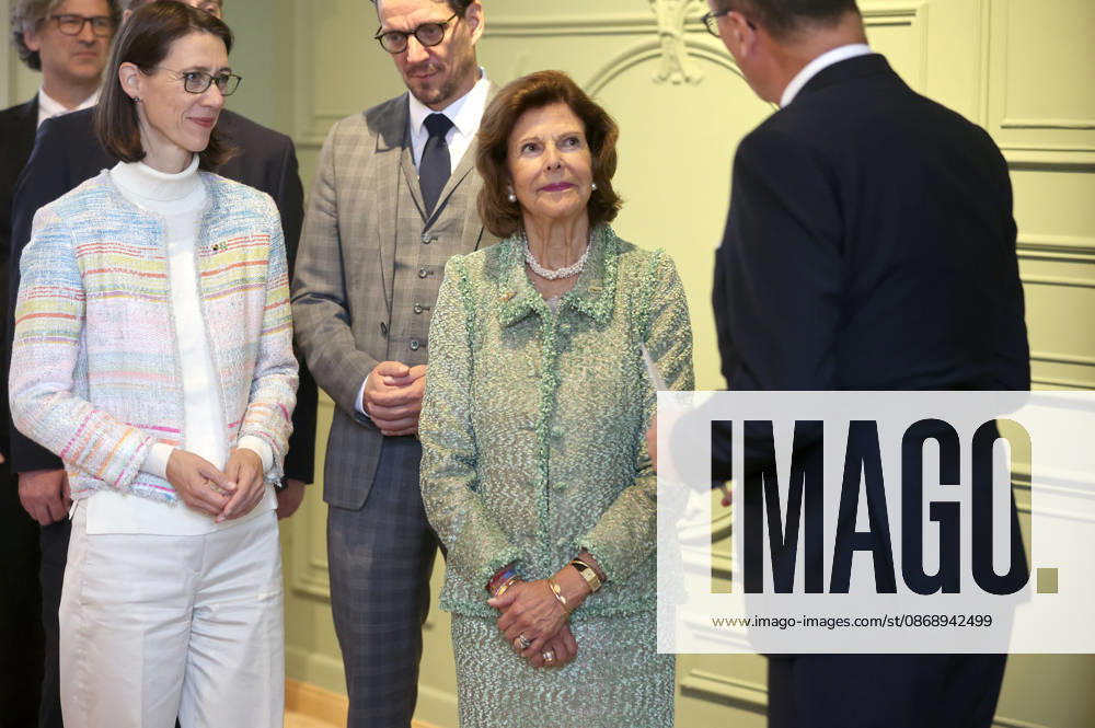 Countess Bettina Bernadotte, Count Björn Bernadotte, Queen Silvia of Sweden, and Uli Burchhardt at the Mentor Foundation’s anniversary celebration on Mainau Island, Mainau, October 8, 2026 Foto:xAgenturxWehnertx xGränzdörferx xFuturexImagex silvia_6005
