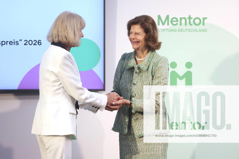 Monika Brandt and Queen Silvia of Sweden at the Mentor Future Prize award ceremony during the Mentor Foundation’s anniversary celebration on Mainau Island, Mainau, October 8, 2026 Foto:xAgenturxWehnertx xGränzdörferx xFuturexImagex silvia_6020