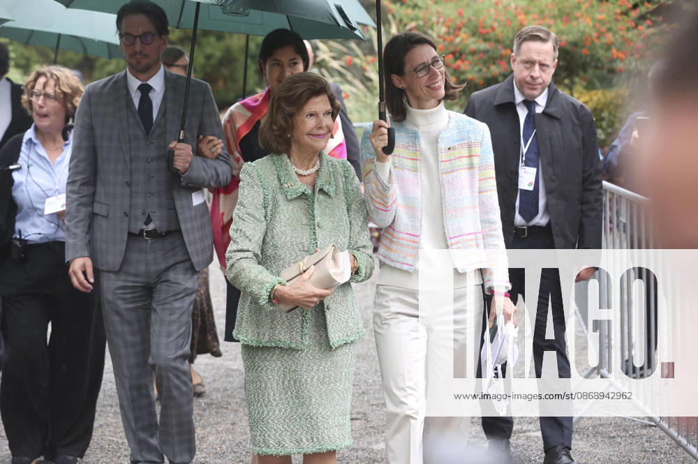 Queen Silvia of Sweden and Countess Bettina Bernadotte at the Mentor Foundation’s anniversary celebration on Mainau Island, Mainau, October 8, 2026 Foto:xAgenturxWehnertx xGränzdörferx xFuturexImagex silvia_6037