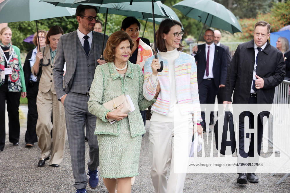 Queen Silvia of Sweden and Countess Bettina Bernadotte at the Mentor Foundation’s anniversary celebration on Mainau Island, Mainau, October 8, 2026 Foto:xAgenturxWehnertx xGränzdörferx xFuturexImagex silvia_6038