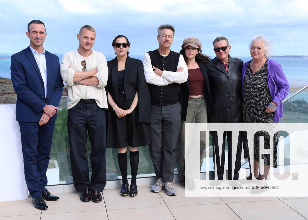 The jury—Ben Hardy, Zoe Adjani, Stephen Wooley, Amira Casar, and Thibault de Montalembert—at the Emeria Hotel during the 37th Dinard British and Irish Film Festival, France, on October 8, 2026. Denis Guignebourg Bestimage 37th Dinard British Irish Film Festival on October 8, 2026, in Dinard, France. Dinard, France
